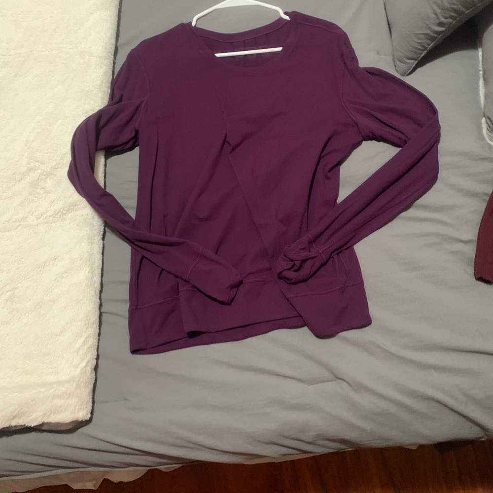 Purple LuluLemon long sleeve